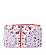 【LeSportsac×PEANUTS】LARGE ZIP POUCH ピーナッツ バンダナパーティー マルチ