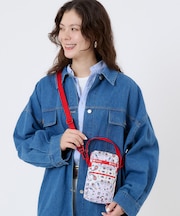【LeSportsac×PEANUTS】MINI PHONE CROSSBODY ピーナッツ バンダナパーティー マルチ