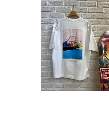 ﾀﾂﾐﾅｵ S/S貼付BIG TEE