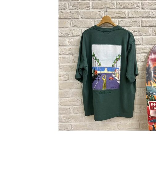 ﾀﾂﾐﾅｵ S/S貼付BIG TEE