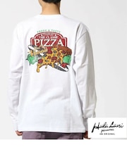 PIZZA LSプリントTEE