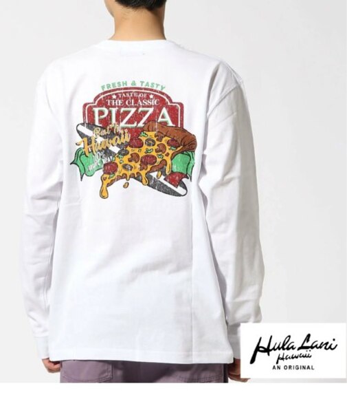 PIZZA LSﾌﾟﾘﾝﾄTEE