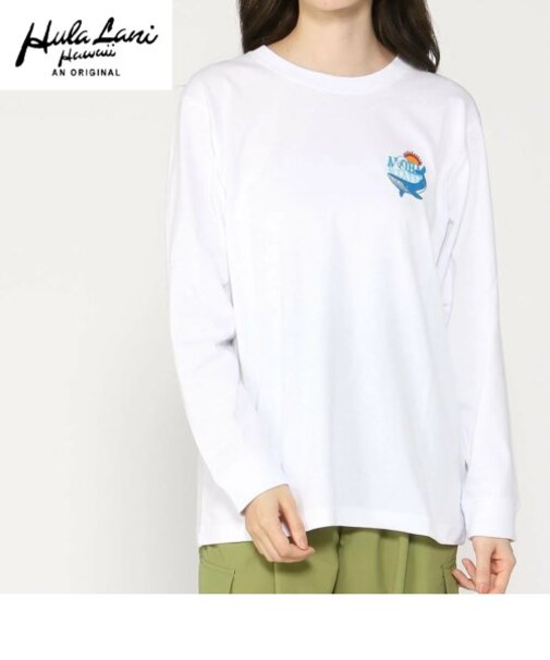 ﾜﾝﾎﾟｲﾝﾄ LS刺繍TEE