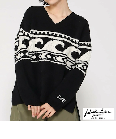 モール 7GG Vネック