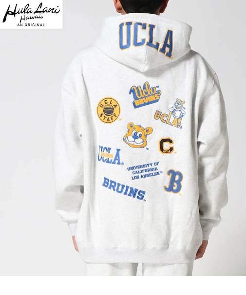 UCLA裏毛裏起毛ﾊﾟｰｶｰ