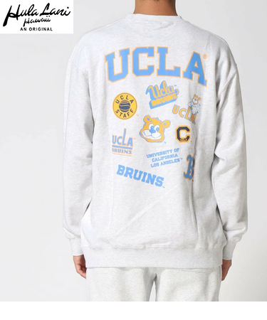 UCLA裏毛ﾌﾟﾘﾝﾄ ﾄﾚｰﾅｰ