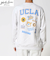 UCLA裏毛ﾌﾟﾘﾝﾄ ﾄﾚｰﾅｰ