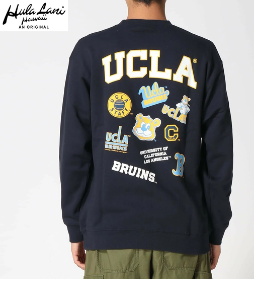 UCLA裏毛ﾌﾟﾘﾝﾄ ﾄﾚｰﾅｰ