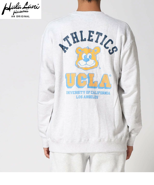 UCLA裏毛ﾌﾟﾘﾝﾄ ﾄﾚｰﾅｰ