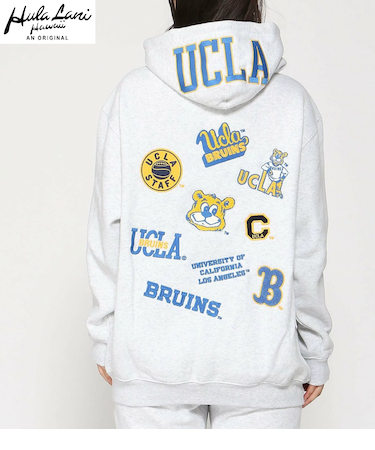 UCLA裏毛裏起毛ﾊﾟｰｶｰ