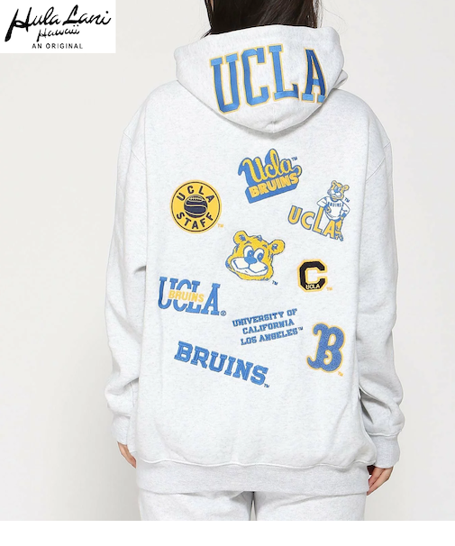 UCLA裏毛裏起毛ﾊﾟｰｶｰ