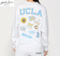 UCLA裏毛ﾌﾟﾘﾝﾄ ﾄﾚｰﾅｰ