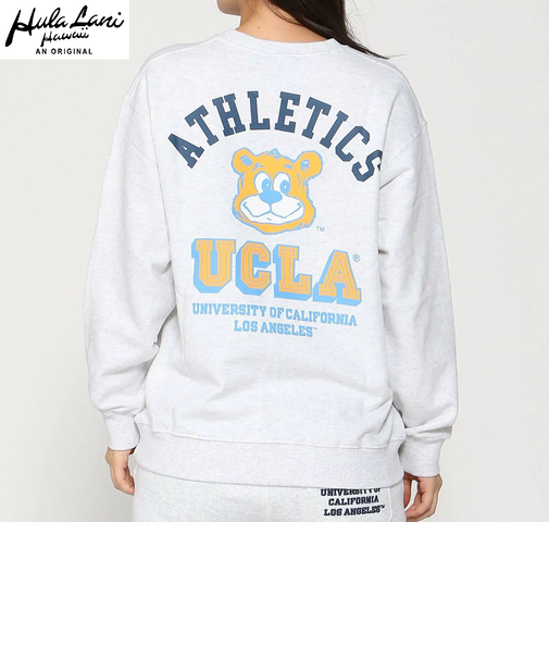 UCLA裏毛ﾌﾟﾘﾝﾄ ﾄﾚｰﾅｰ