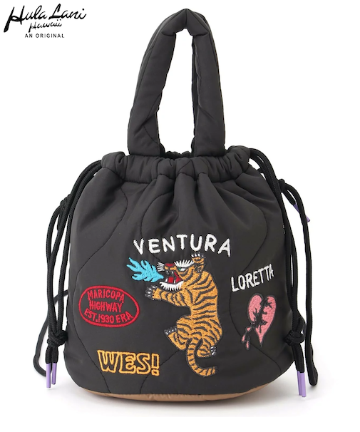 中綿ｷﾙﾄ　巾着BAG