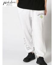 裏毛 刺繍ﾛﾝｸﾞﾊﾟﾝﾂ