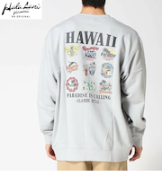 裏毛 プリント トレーナー