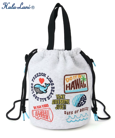 裏毛裏起毛 巾着BAG