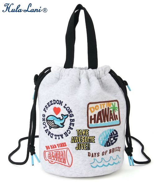 裏毛裏起毛 巾着BAG