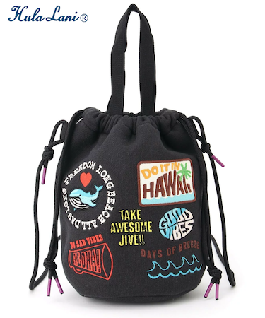 裏毛裏起毛 巾着BAG