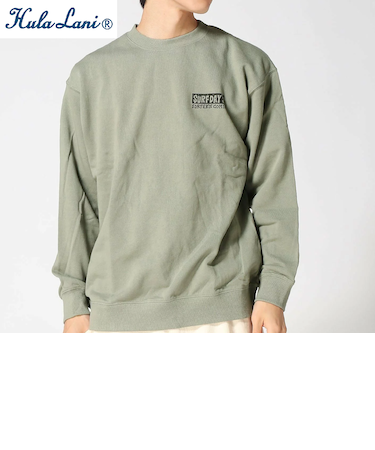 裏毛プリント トレーナー