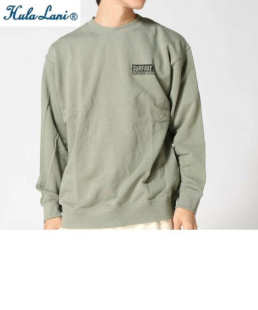 裏毛プリント トレーナー