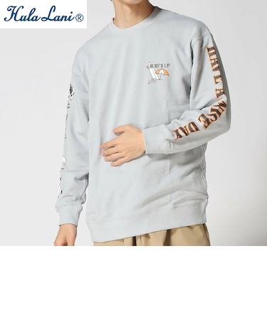 裏毛 ﾌﾟﾘﾝﾄ ﾄﾚｰﾅｰ