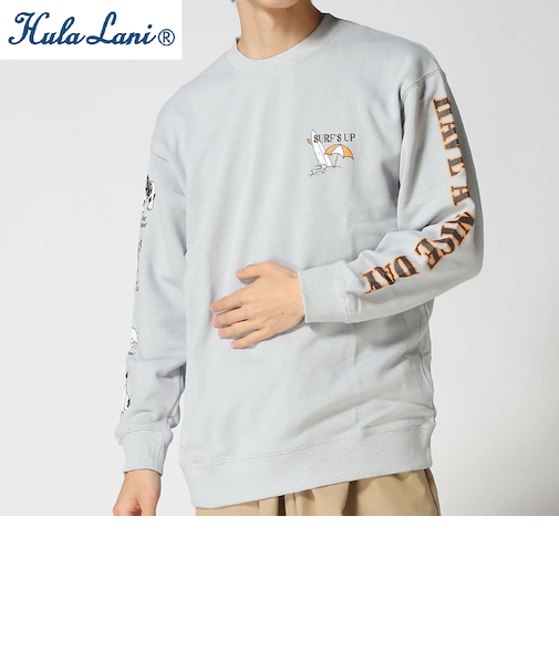 裏毛 ﾌﾟﾘﾝﾄ ﾄﾚｰﾅｰ