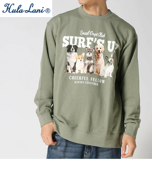 裏毛インクジェット トレーナー