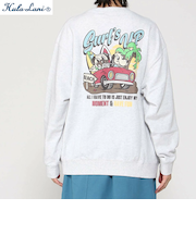 裏毛 ﾌﾟﾘﾝﾄ ﾄﾚｰﾅｰ