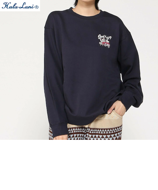 裏毛 ﾌﾟﾘﾝﾄ ﾄﾚｰﾅｰ