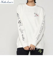 裏毛 ﾌﾟﾘﾝﾄ ﾄﾚｰﾅｰ