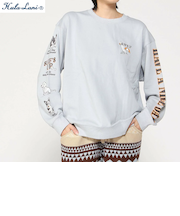 裏毛 ﾌﾟﾘﾝﾄ ﾄﾚｰﾅｰ