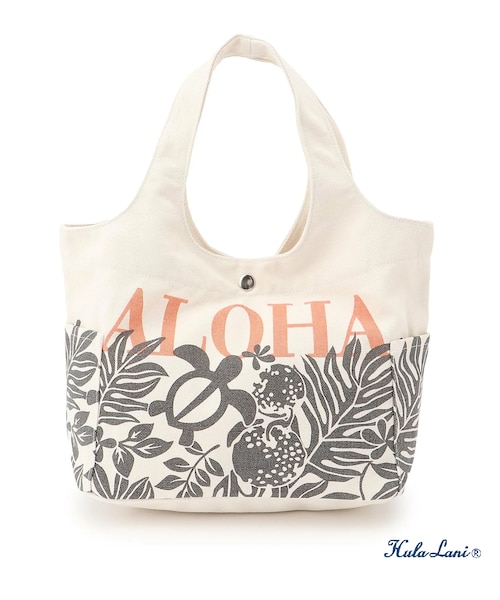 【新品】ハワイより到着！！ラウハラトートバッグL 持ち手も形も強さ◯ 帆布BAG｜フララニハワイの通販｜&mall（アンドモール）三井