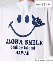 SMILEY刺繍 SS TEE