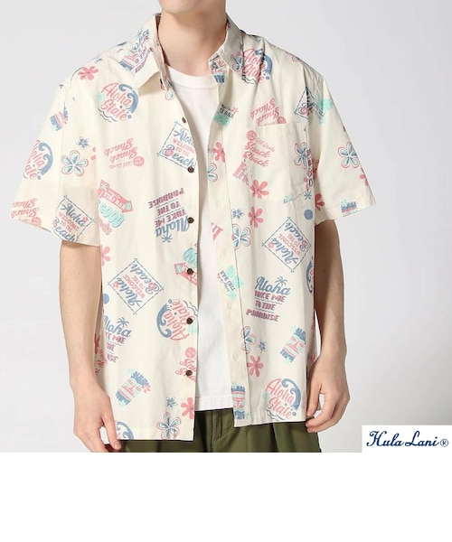 アロハラニ Rental] Lanikai Series Aloha Shirt Kariyushi (SML XL 2XL 3XL