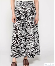 ｻﾏｰ天竺 総柄ﾛﾝｸﾞﾊﾟﾝﾂ