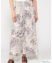 ｻﾏｰ天竺 総柄ﾛﾝｸﾞﾊﾟﾝﾂ