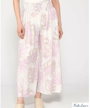 ｻﾏｰ天竺 総柄ﾛﾝｸﾞﾊﾟﾝﾂ