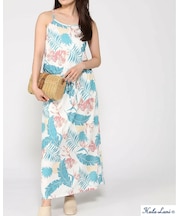 ｻﾏｰ天竺 総柄 ﾏｷｼOP