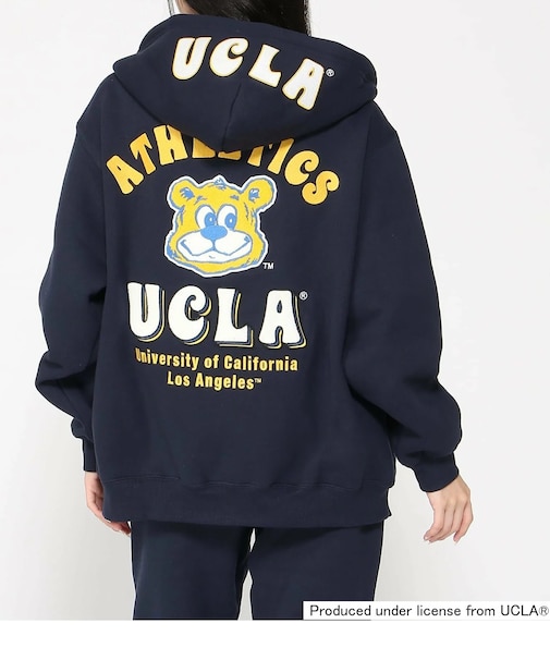UCLA裏起毛BIG ZIP PK