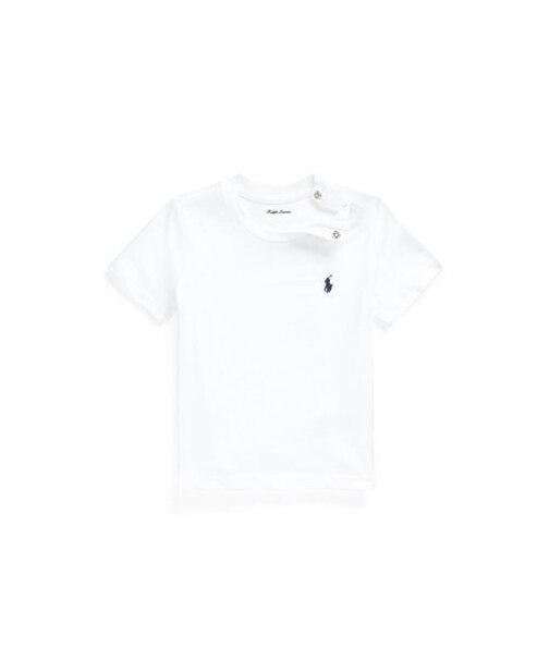 (ベビー)コットン ジャージー クルーネック Tシャツ