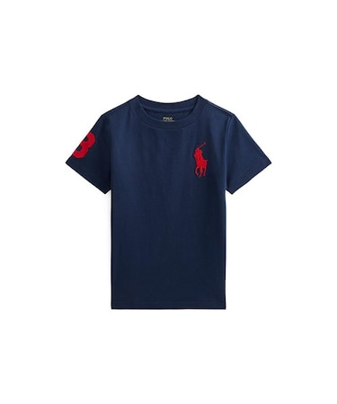 (ボーイズ 2才～7才)Big Pony コットン ジャージー Tシャツ
