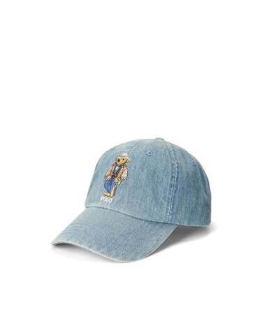 Polo ベア デニム ボール キャップ｜ポロ ラルフ ローレンの通販 