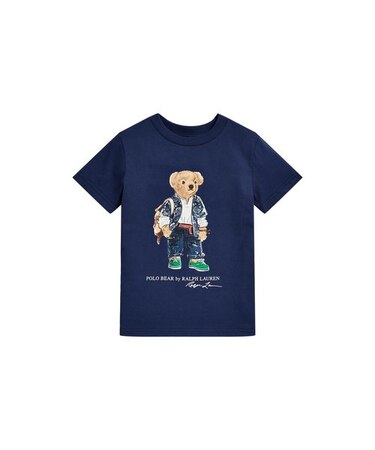 (ボーイズ 2才～7才)Polo ベア コットン ジャージー Tシャツ