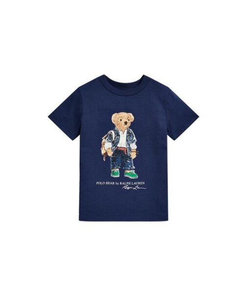 (ボーイズ 2才～7才)Polo ベア コットン ジャージー Tシャツ