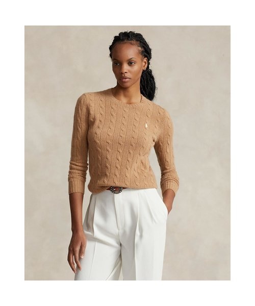 美品 ポロラルフローレン ウール カシミヤ ショートハイネック ニット オフ白 美品 ポロラルフローレン ウール カシミヤ ショートハイネック ニット