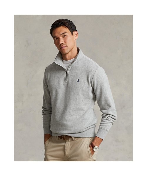 RRL ニット　コットンブレンドフリースニット　スウェットシャツ　L RRL ニット コットンブレンドフリースニット スウェットシャツ L