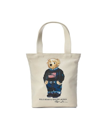 (ボーイズ 8才～20才)Polo ベア コットン キャンバス トート