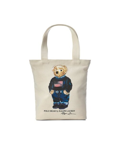 (ボーイズ 8才～20才)Polo ベア コットン キャンバス トート