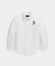 (ボーイズ 2才～7才)Polo ベア コットン オックスフォード シャツ